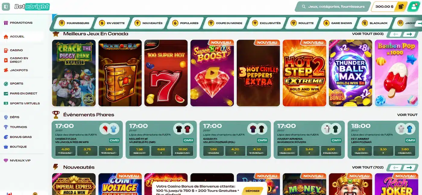 Betalright bookmaker
