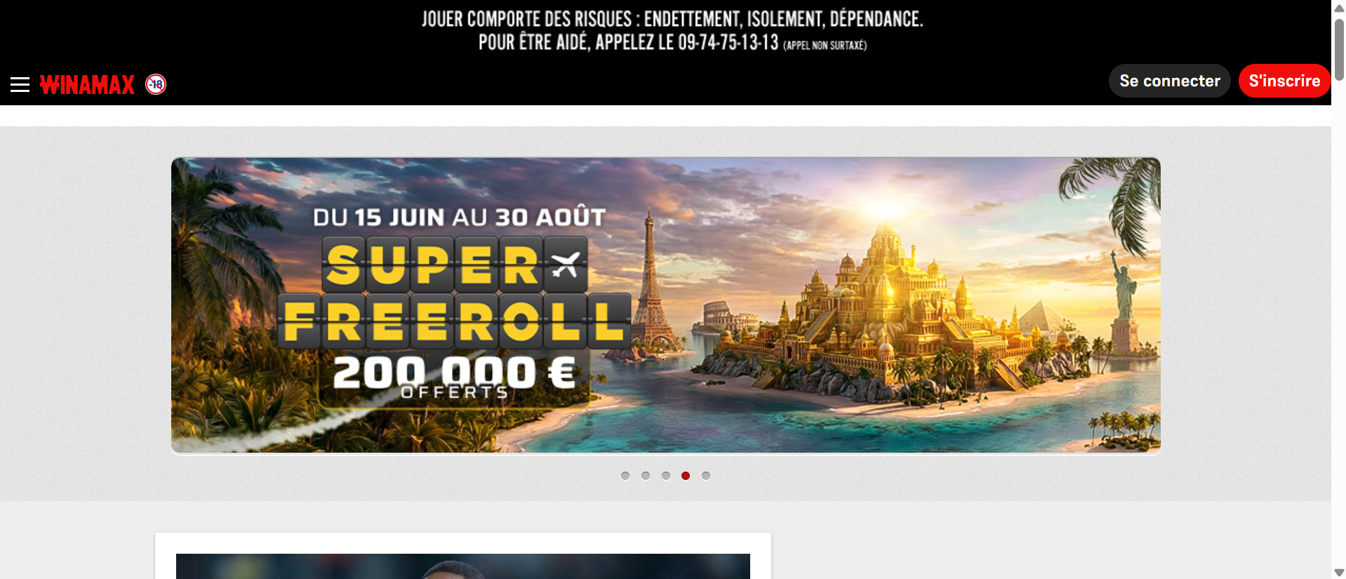 Winamax paris sportifs